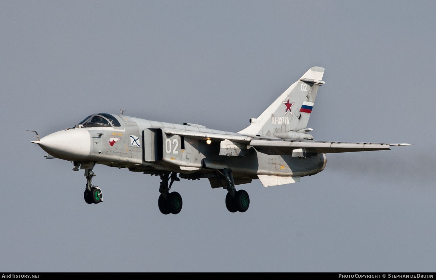 Aircraft Photo of RF-33776 | Sukhoi Su-24 | Russia - Navy | AirHistory.net #230115