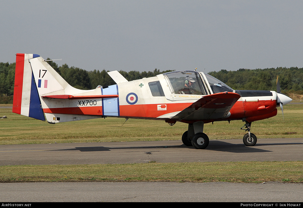 Aircraft Photo of G-CBEK / XX700 | Scottish Aviation Bulldog 120/121 | UK - Air Force | AirHistory.net #230120