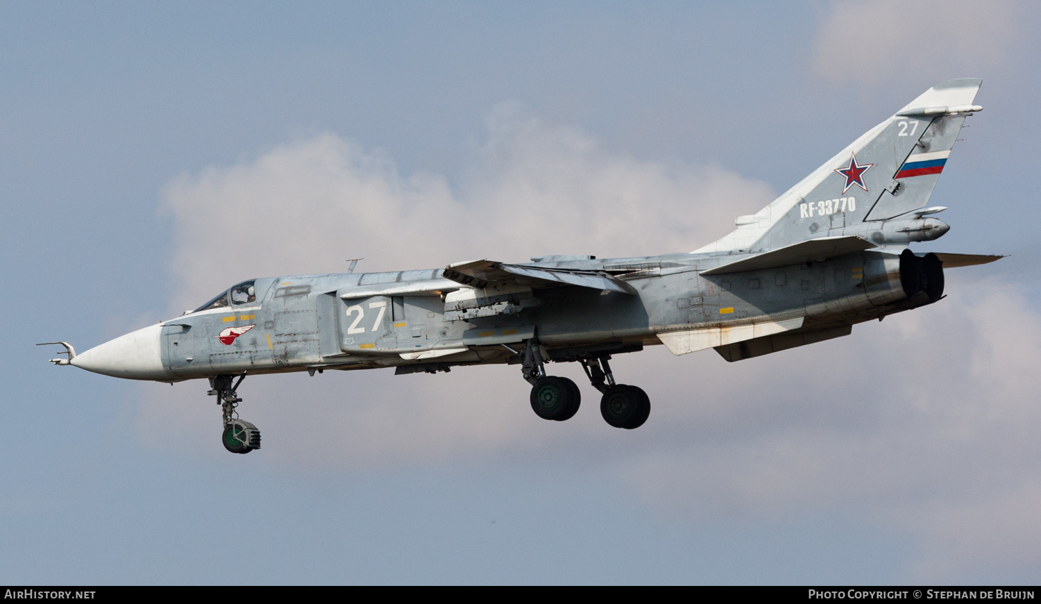Aircraft Photo of RF-33770 | Sukhoi Su-24 | Russia - Navy | AirHistory.net #230129