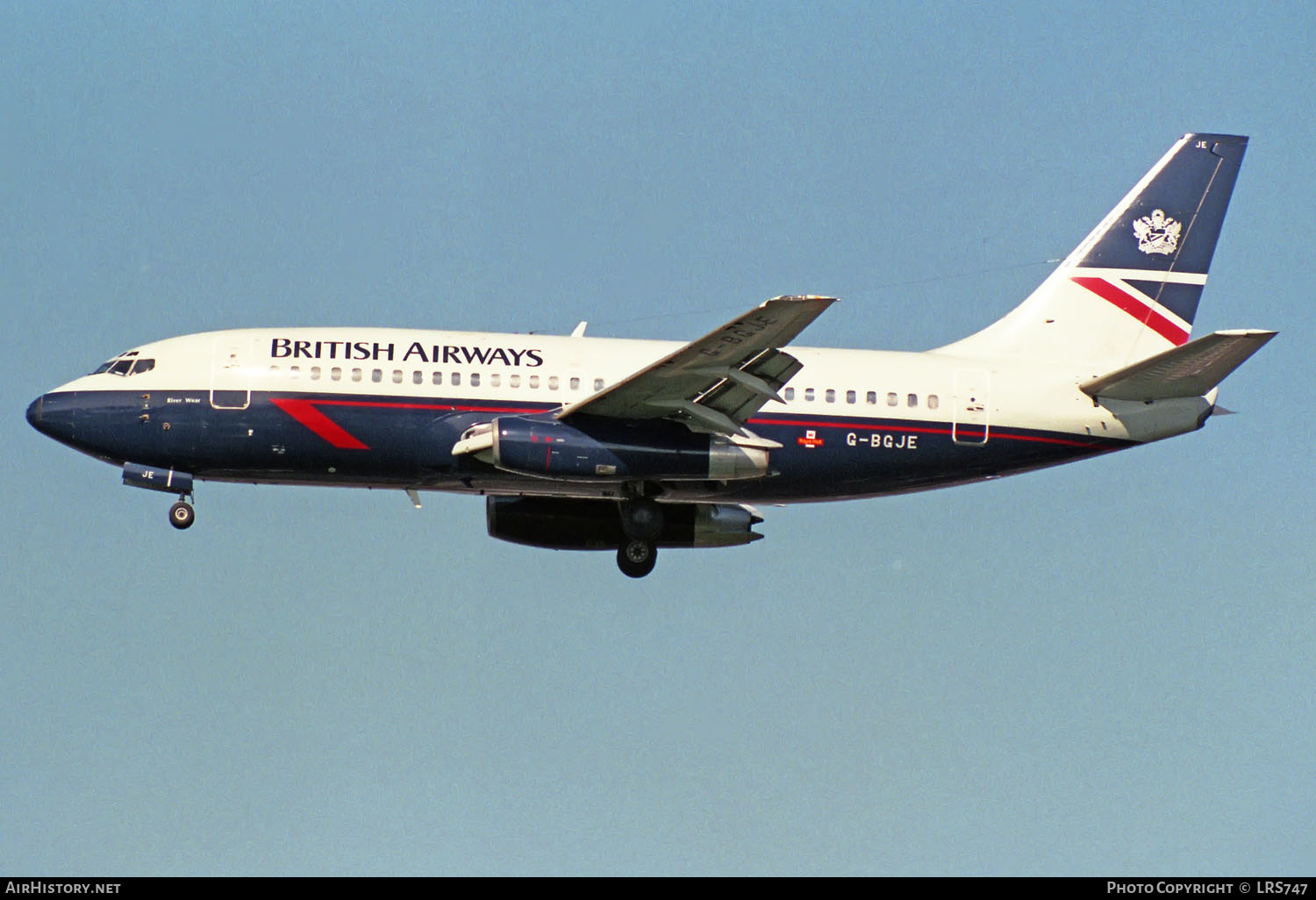 Aircraft Photo of G-BGJE | Boeing 737-236/Adv | British Airways | AirHistory.net #230131