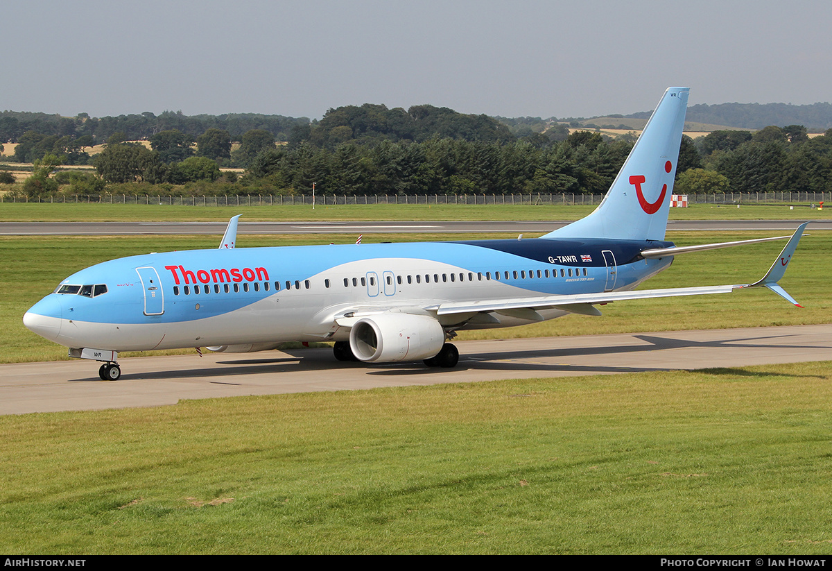 Aircraft Photo of G-TAWR | Boeing 737-8K5 | Thomson Airways | AirHistory.net #230133