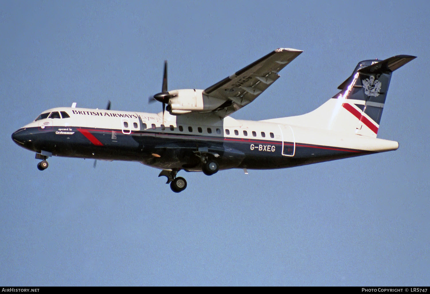 Aircraft Photo of G-BXEG | ATR ATR-42-320 | British Airways Express | AirHistory.net #230141