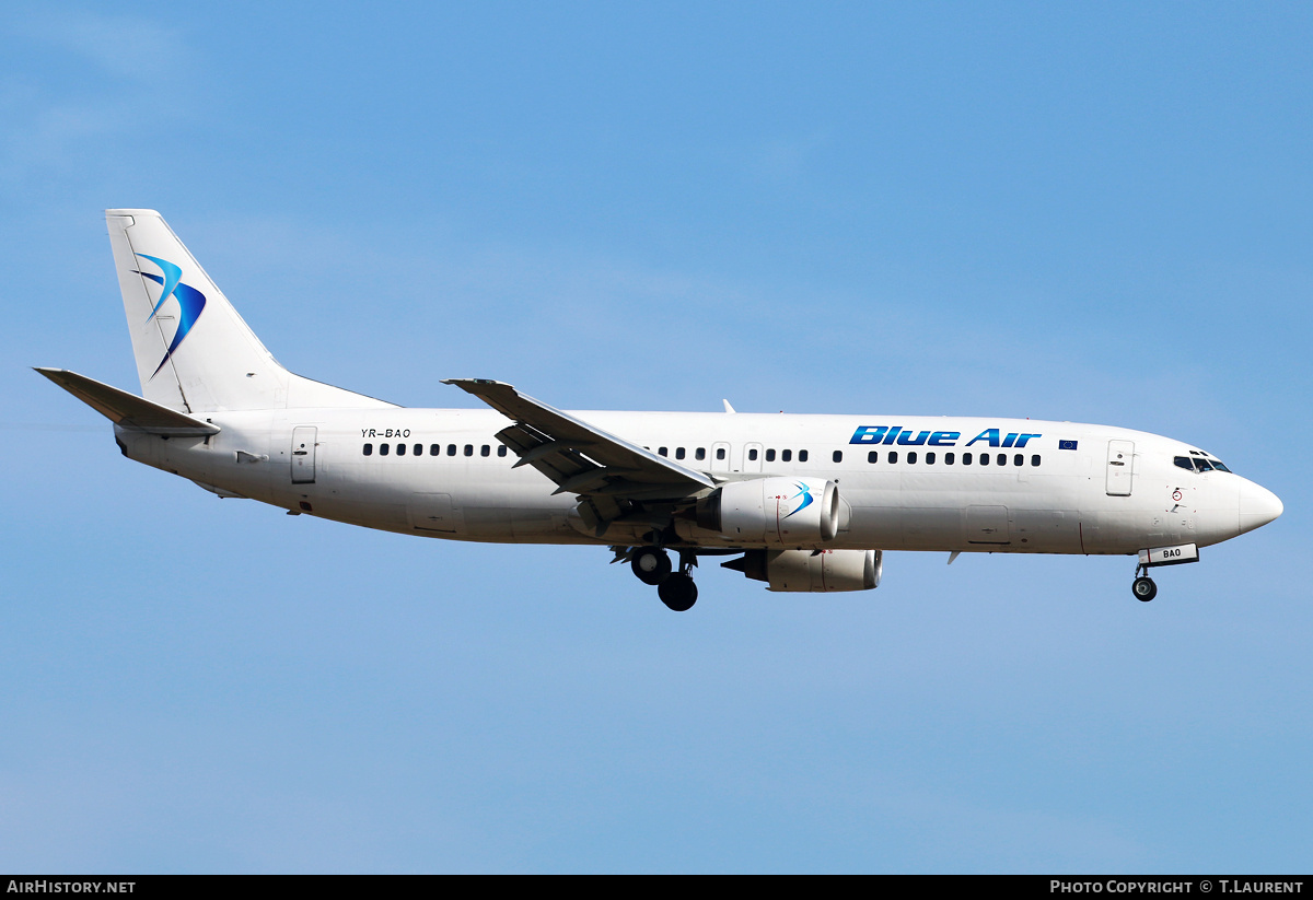 Aircraft Photo of YR-BAO | Boeing 737-42C | Blue Air | AirHistory.net #230143