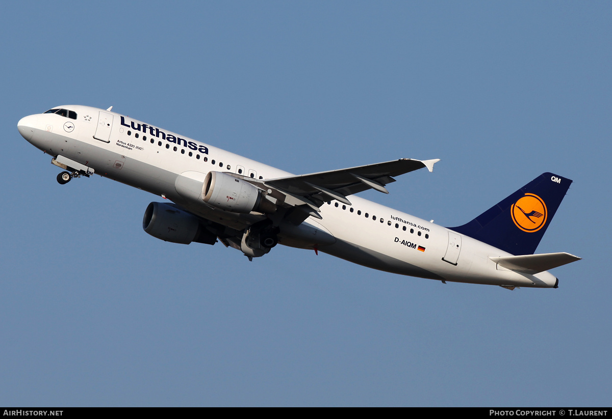 Aircraft Photo of D-AIQM | Airbus A320-211 | Lufthansa | AirHistory.net #230144