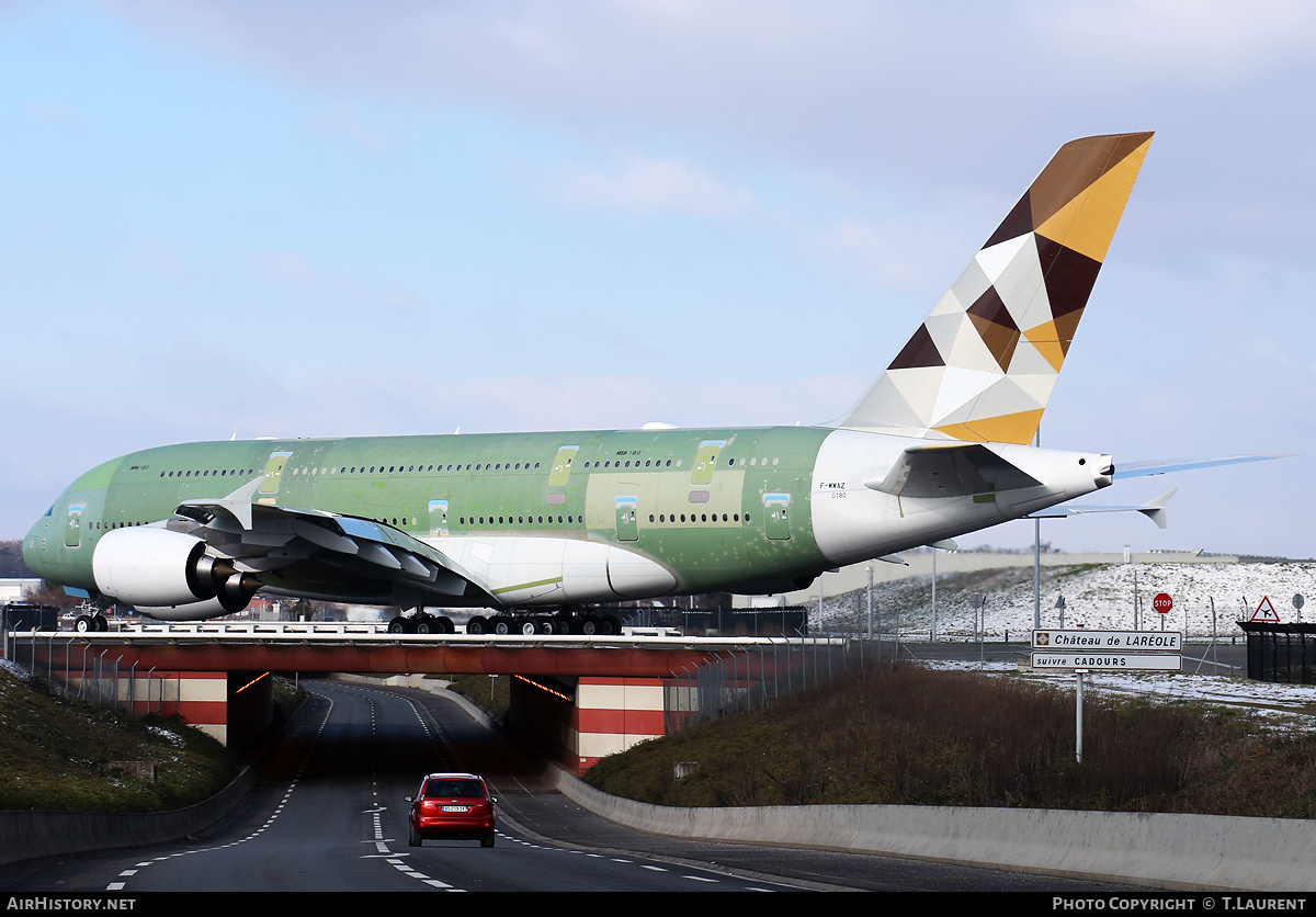 Aircraft Photo of F-WWAZ | Airbus A380-861 | Etihad Airways | AirHistory.net #230147