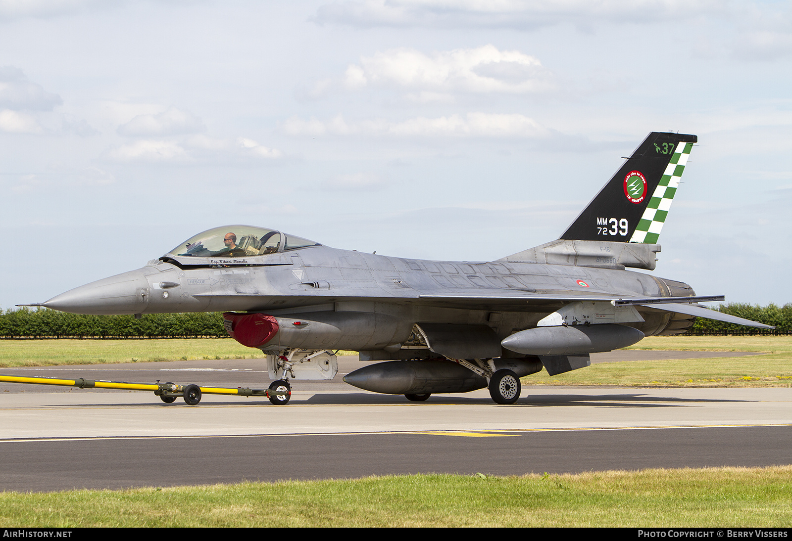 Aircraft Photo of MM7239 | General Dynamics F-16A/ADF Fighting Falcon | Italy - Air Force | AirHistory.net #230150