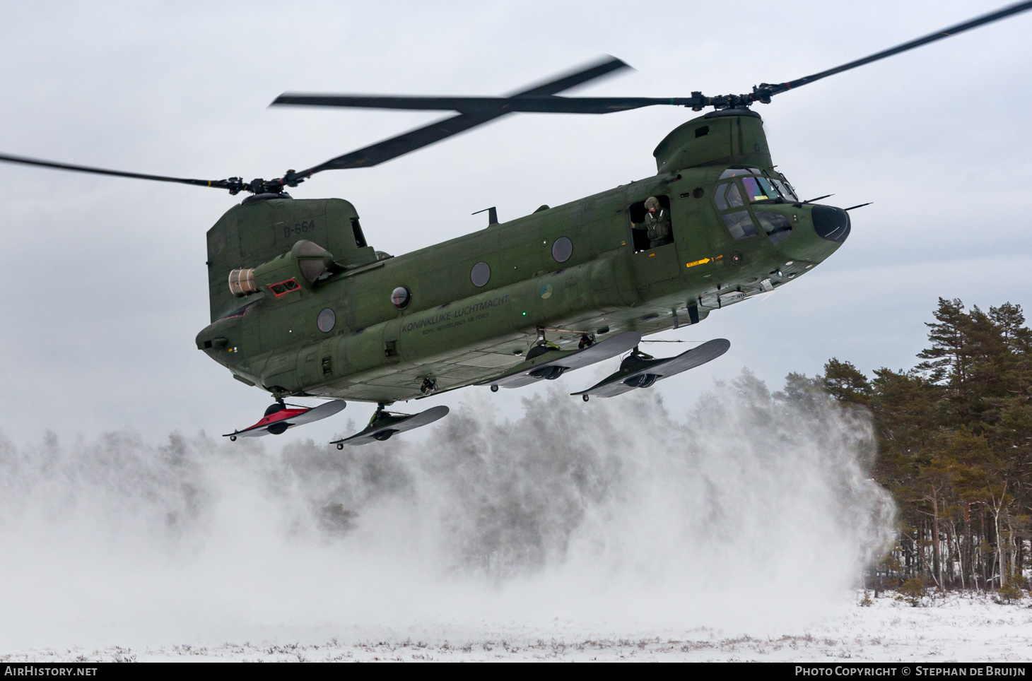 Aircraft Photo of D-664 | Boeing CH-47D Chinook (414) | Netherlands - Air Force | AirHistory.net #230155