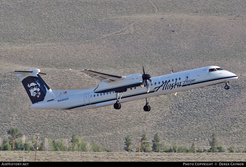 Aircraft Photo of N408QX | Bombardier DHC-8-402 Dash 8 | Alaska Airlines | AirHistory.net #230159