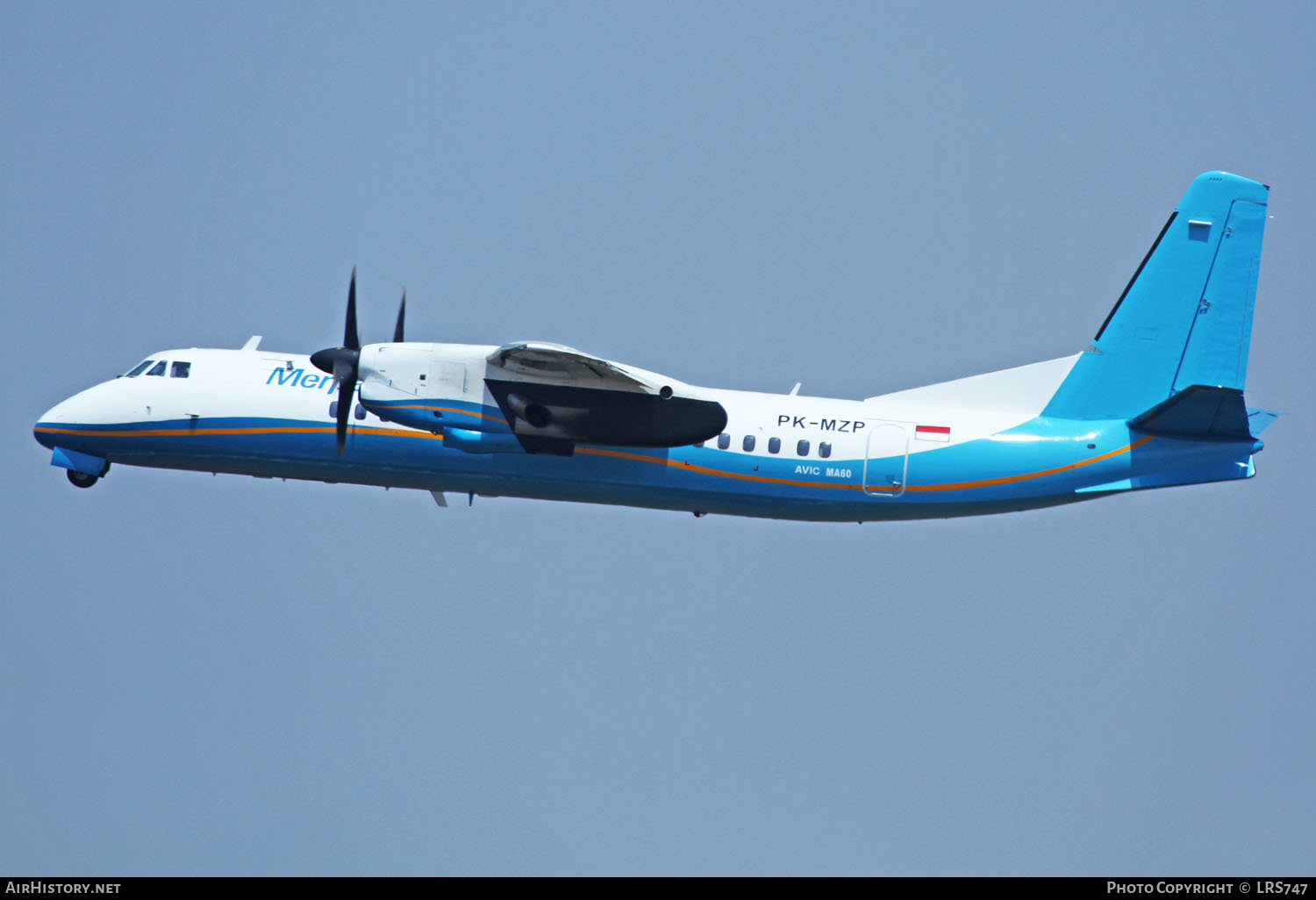 Aircraft Photo of PK-MZP | Xian MA60 | Merpati Nusantara Airlines | AirHistory.net #230161