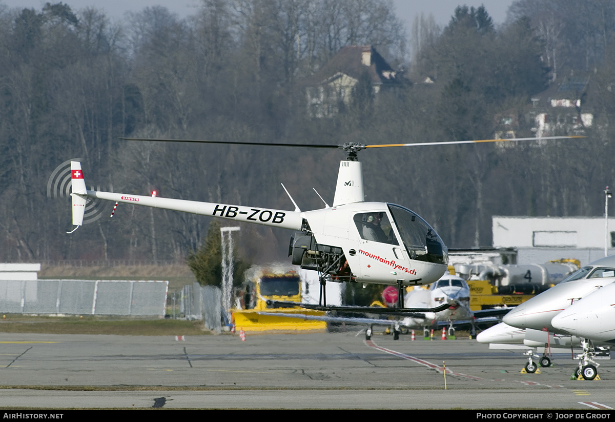Aircraft Photo of HB-ZOB | Robinson R-22 Beta | Mountain Flyers | AirHistory.net #230173