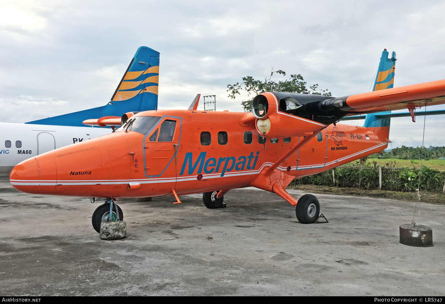 Aircraft Photo of PK-NUH | De Havilland Canada DHC-6-300 Twin Otter | Merpati Nusantara Airlines | AirHistory.net #230174