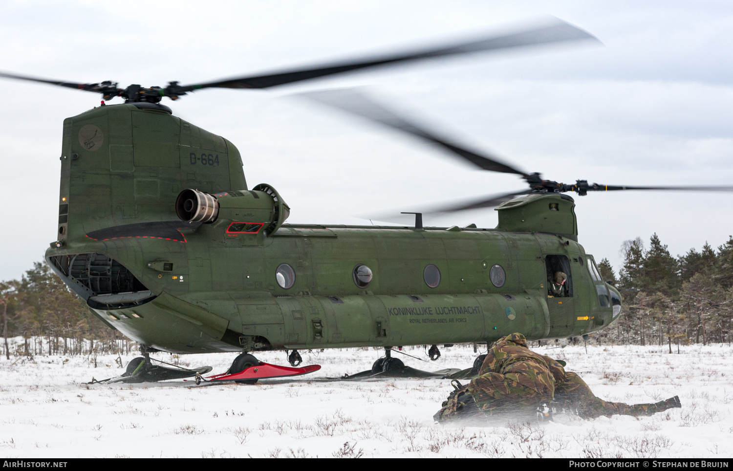 Aircraft Photo of D-664 | Boeing CH-47D Chinook (414) | Netherlands - Air Force | AirHistory.net #230177