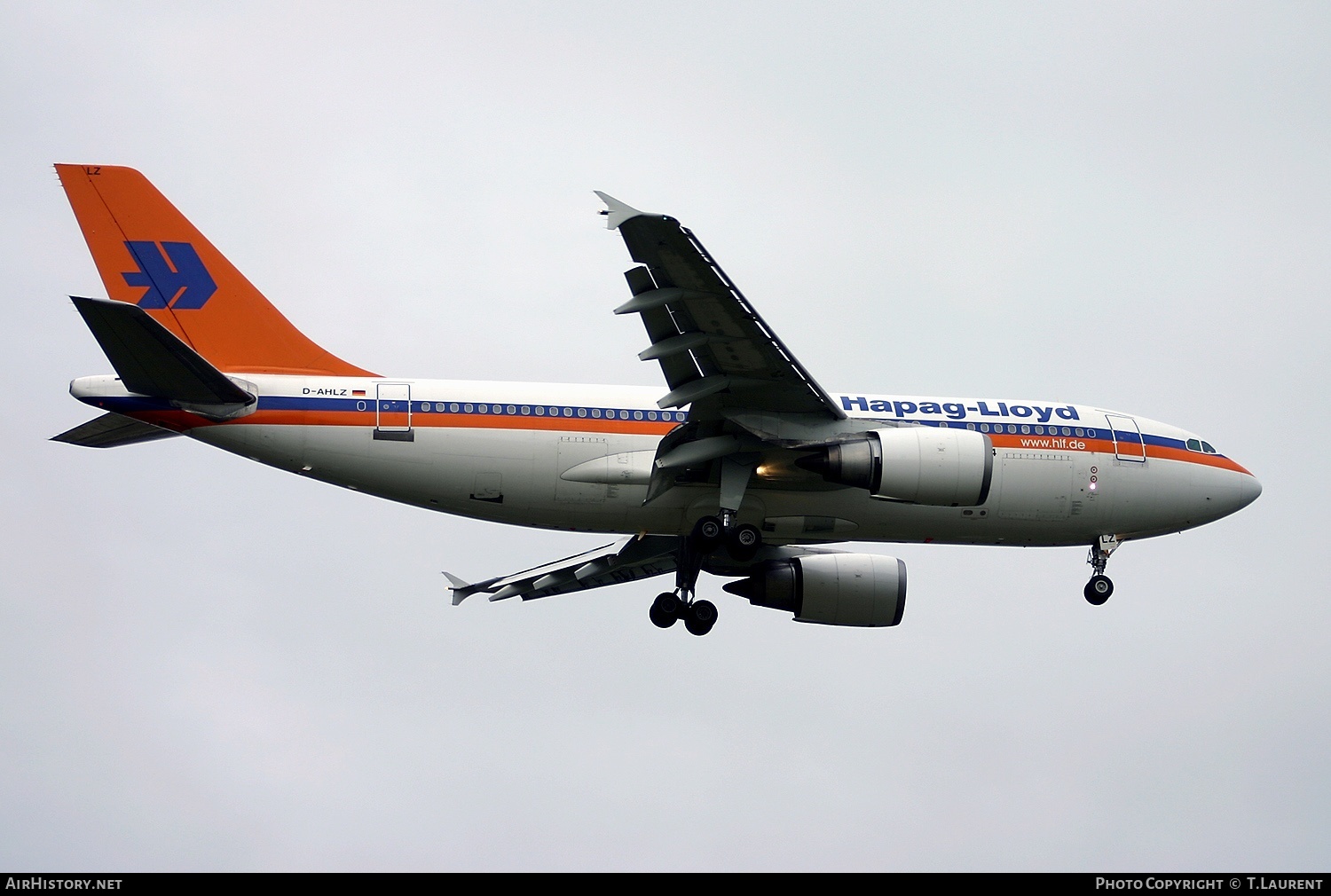 Aircraft Photo of D-AHLZ | Airbus A310-204 | Hapag-Lloyd | AirHistory.net #230179