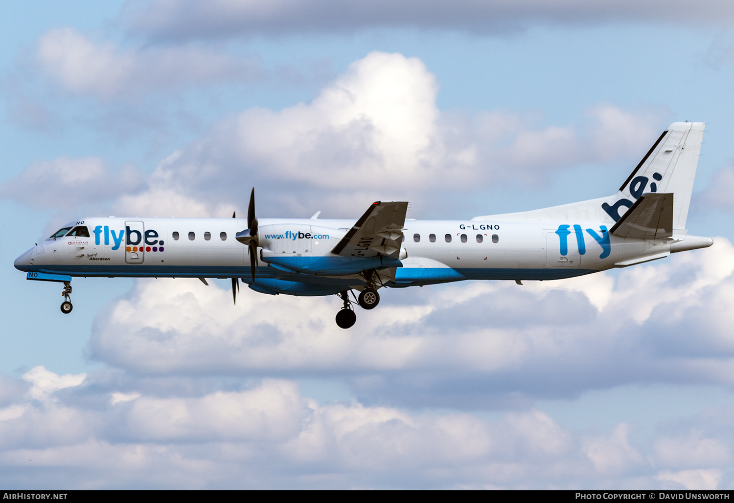 Aircraft Photo of G-LGNO | Saab 2000 | Flybe | AirHistory.net #230183