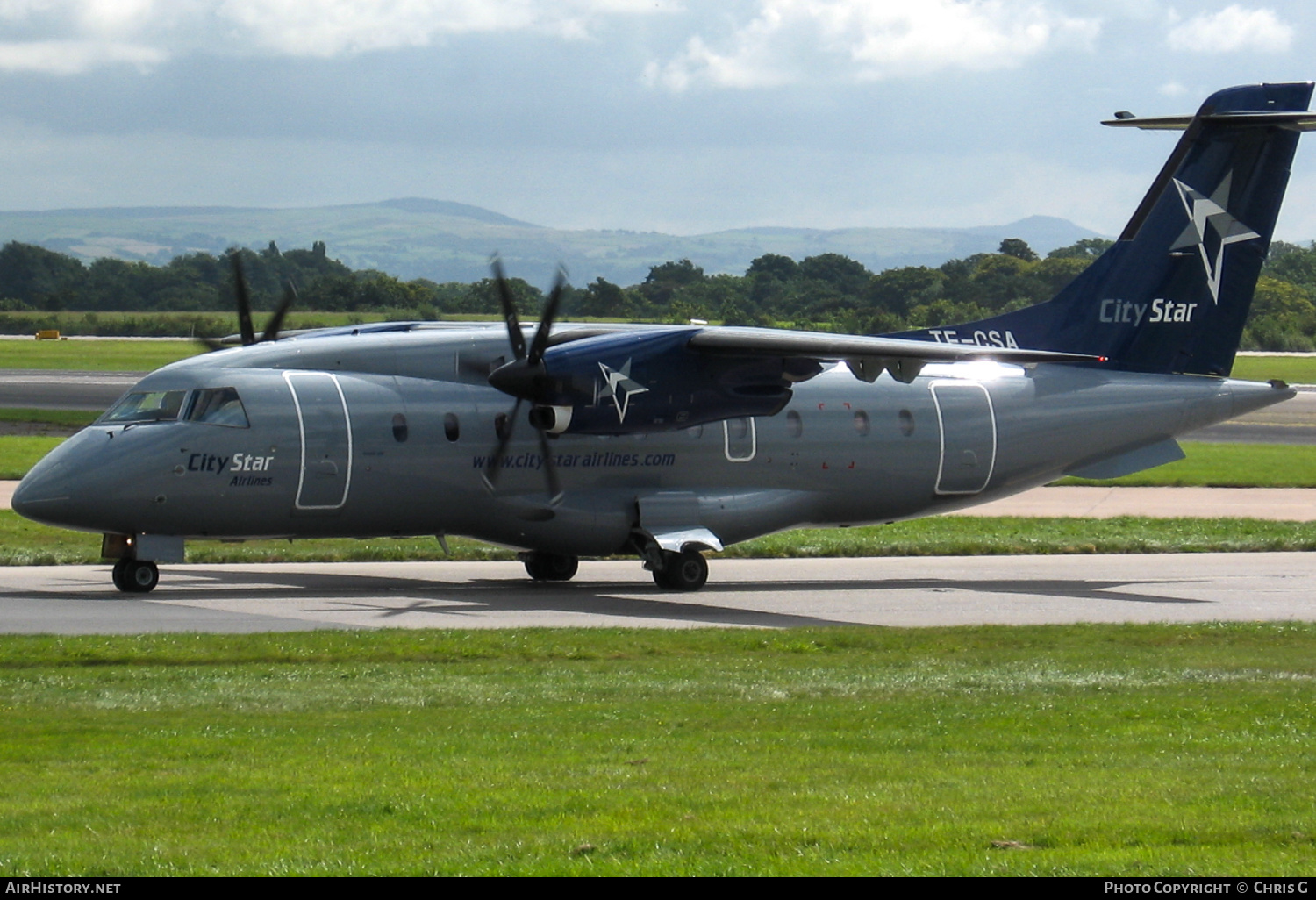 Aircraft Photo of TF-CSA | Dornier 328-110 | City Star Airlines | AirHistory.net #230186