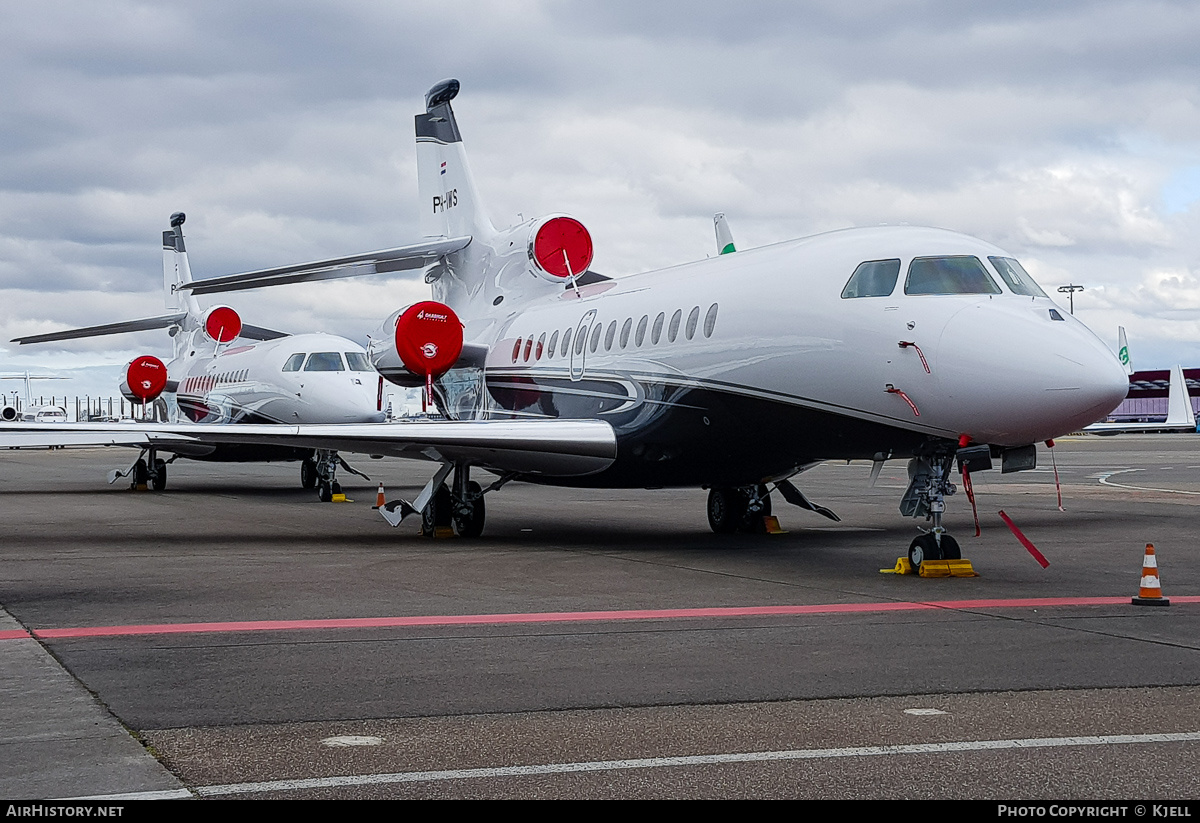 Aircraft Photo of PH-IWS | Dassault Falcon 7X | AirHistory.net #230201