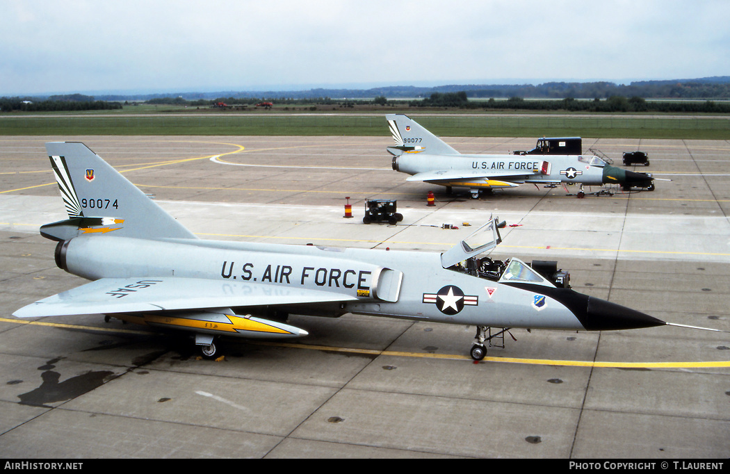 Aircraft Photo of 59-0074 / 90074 | Convair F-106A Delta Dart | USA - Air Force | AirHistory.net #230221