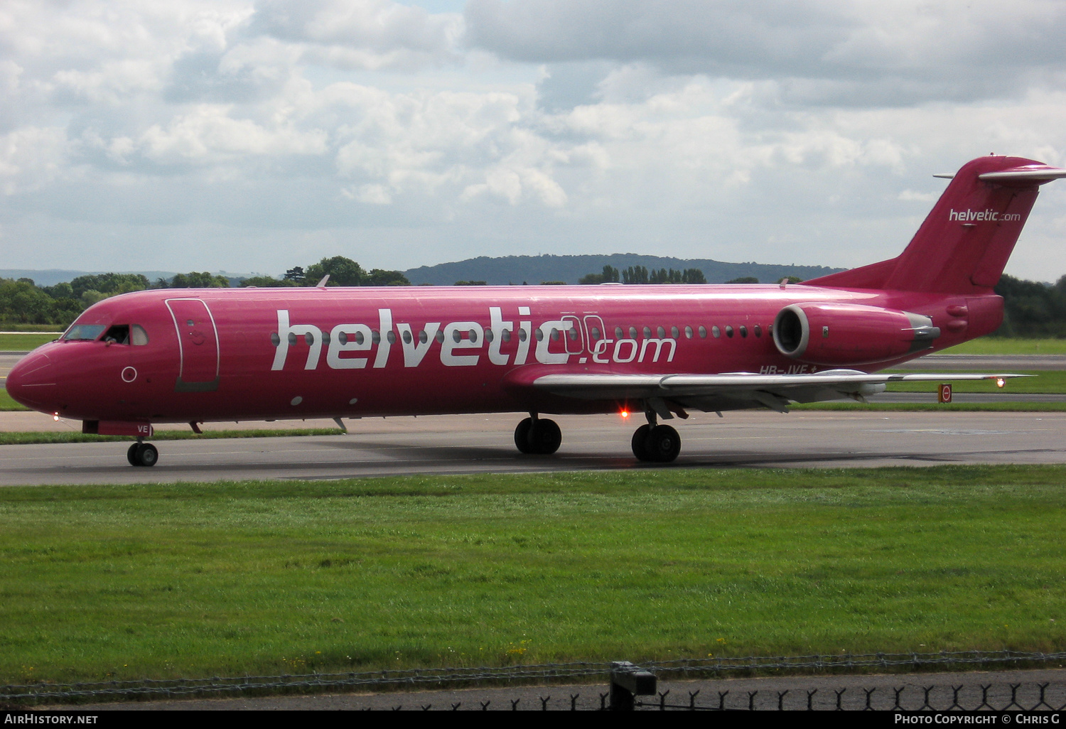 Aircraft Photo of HB-JVE | Fokker 100 (F28-0100) | Helvetic Airways | AirHistory.net #230235