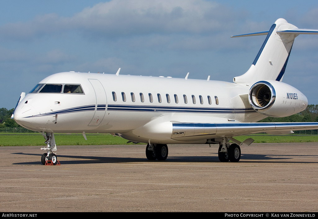 Aircraft Photo of N100ES | Bombardier Global Express (BD-700-1A10) | AirHistory.net #230239