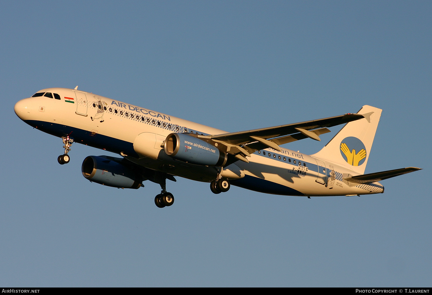 Aircraft Photo of F-WWDK | Airbus A320-232 | Air Deccan | AirHistory.net #230255