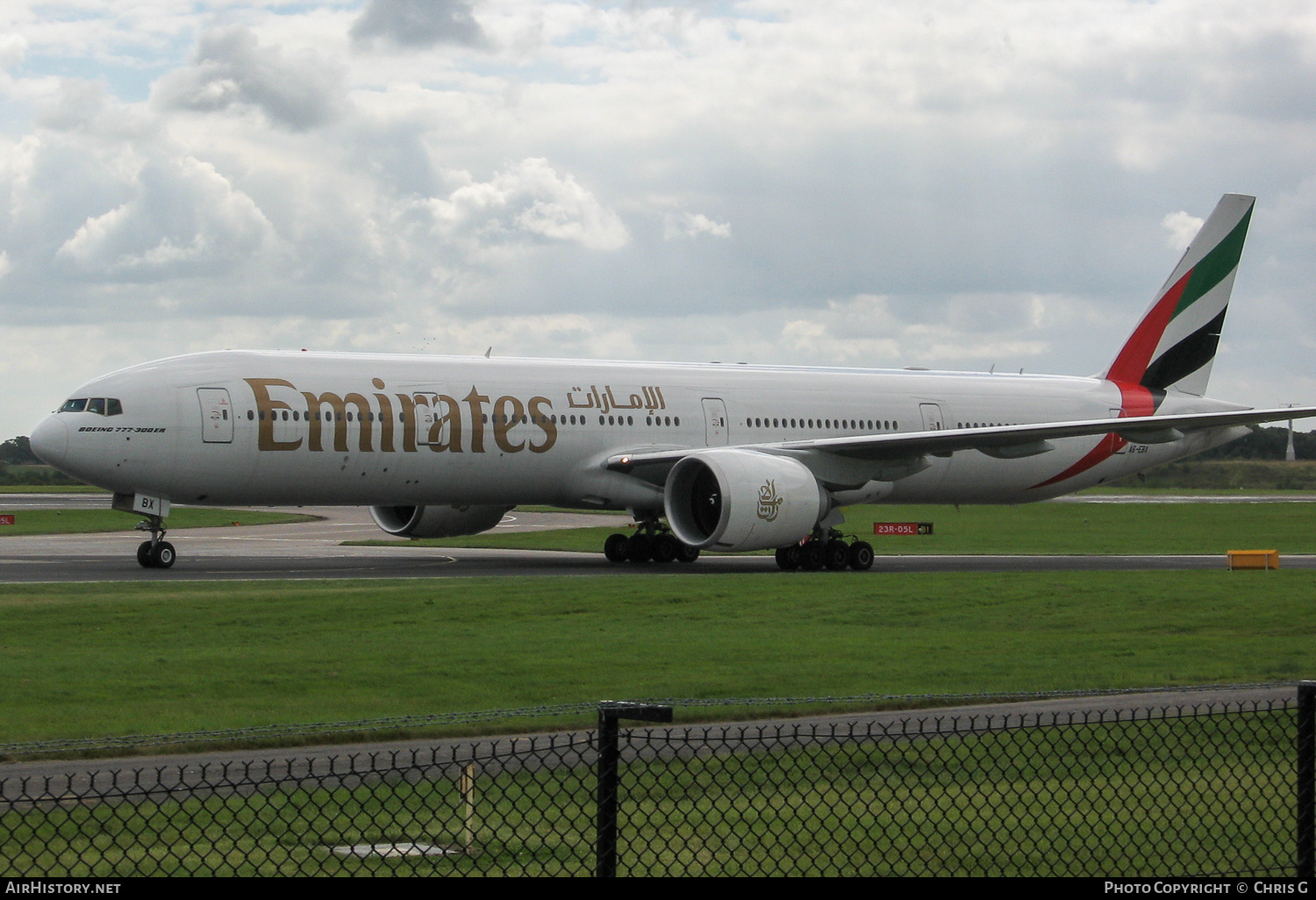 Aircraft Photo of A6-EBX | Boeing 777-31H/ER | Emirates | AirHistory.net #230261