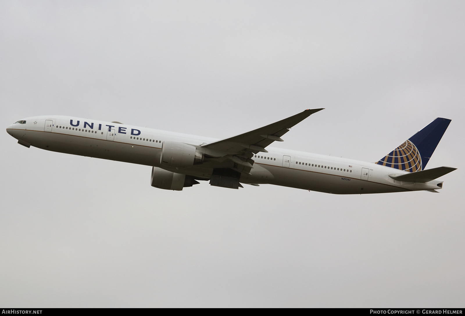 Aircraft Photo of N2534U | Boeing 777-300/ER | United Airlines | AirHistory.net #230262