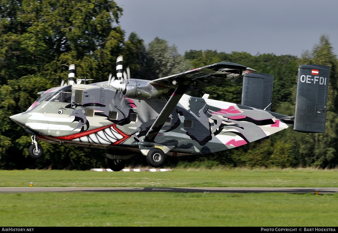 Aircraft Photo of OE-FDI | Short SC.7 Skyvan 3M-400 | Pink Aviation Services | AirHistory.net #230270