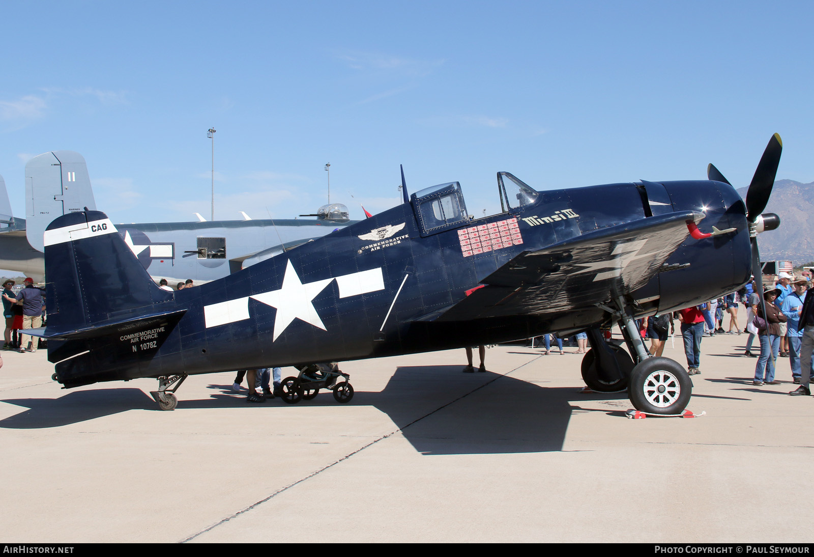 Aircraft Photo of N1078Z | Grumman F6F-5 Hellcat | Commemorative Air Force | USA - Navy | AirHistory.net #230277