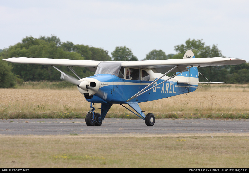 Aircraft Photo of G-AREL | Piper PA-22-150 Caribbean | AirHistory.net #230279