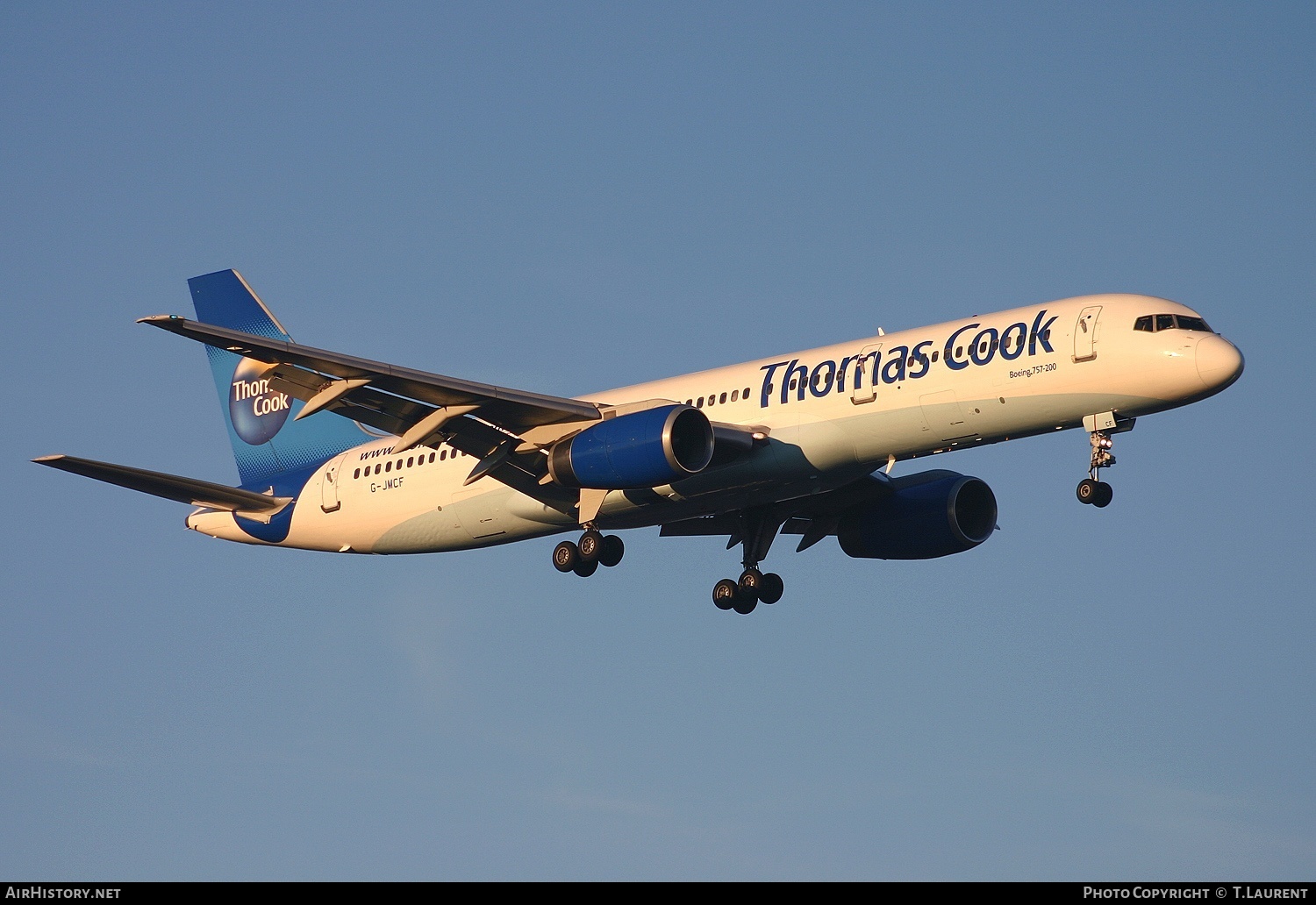 Aircraft Photo of G-JMCF | Boeing 757-28A | Thomas Cook Airlines | AirHistory.net #230293