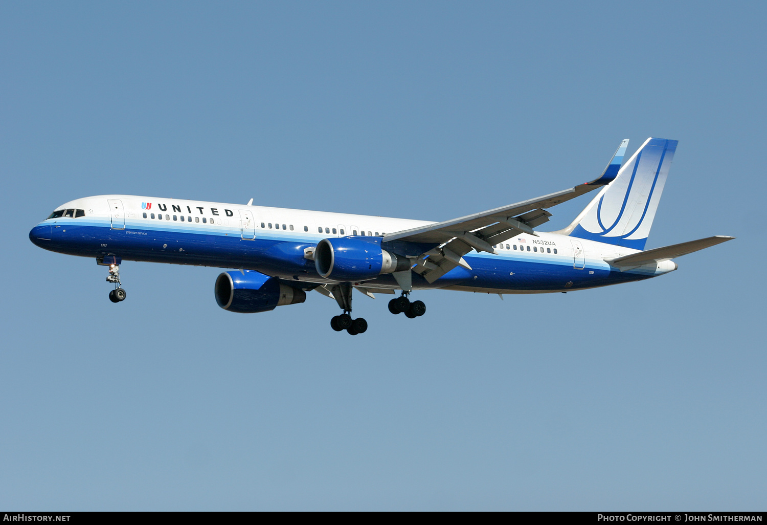 Aircraft Photo of N532UA | Boeing 757-222 | United Airlines | AirHistory.net #230296