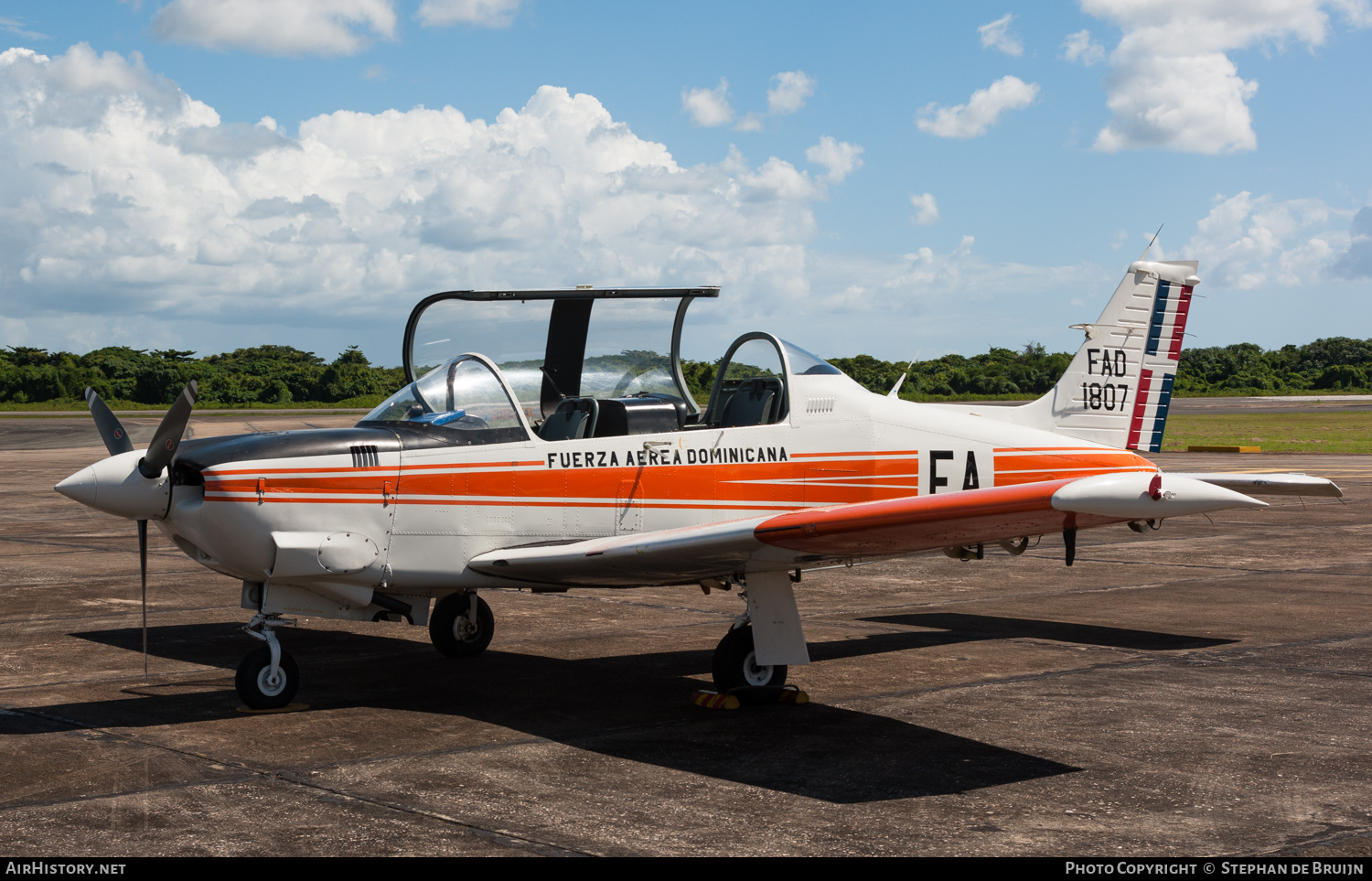 Aircraft Photo of 1807 / FAD 1807 | Enaer T-35B Pillan (ECH-51) | Dominican Republic - Air Force | AirHistory.net #230309
