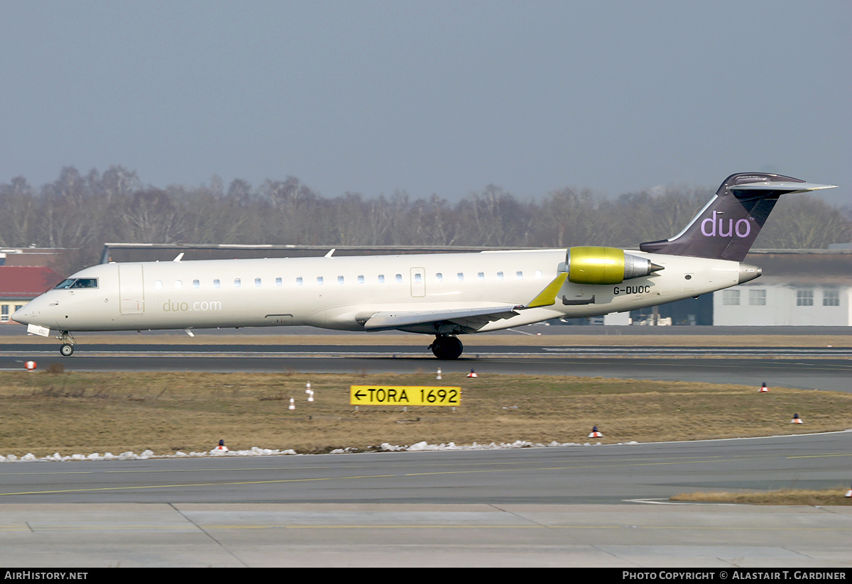Aircraft Photo of G-DUOC | Bombardier CRJ-700 (CL-600-2C10) | Duo Airways | AirHistory.net #230314