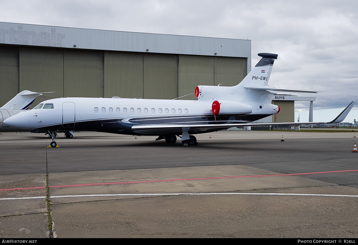 Aircraft Photo of PH-GWS | Dassault Falcon 7X | AirHistory.net #230320