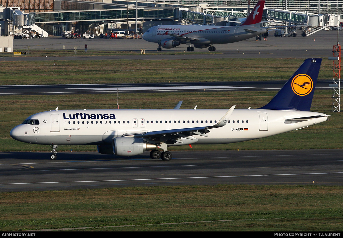 Aircraft Photo of D-AIUG | Airbus A320-214 | Lufthansa | AirHistory.net #230321