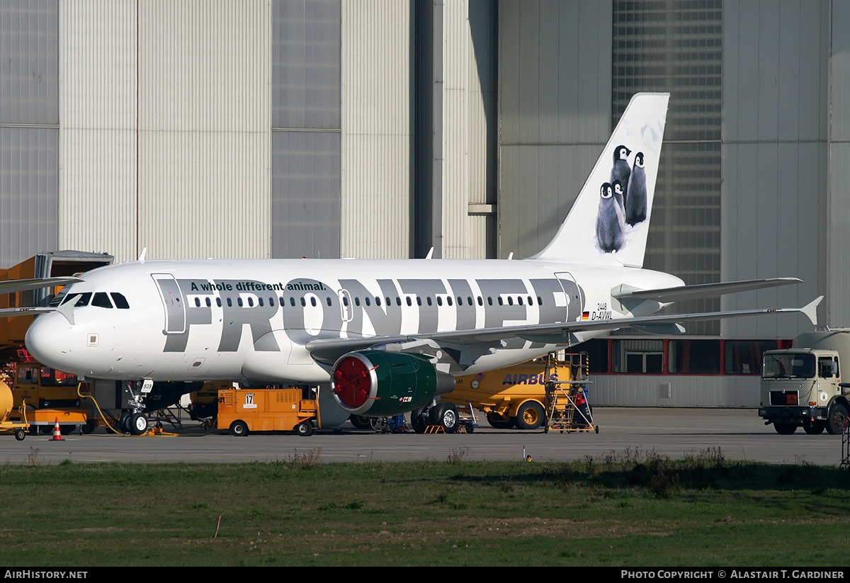 Aircraft Photo of D-AVWL | Airbus A319-111 | Frontier Airlines | AirHistory.net #230332