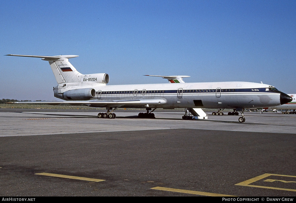 Aircraft Photo of RA-85104 | Tupolev Tu-154B | AirHistory.net #230335