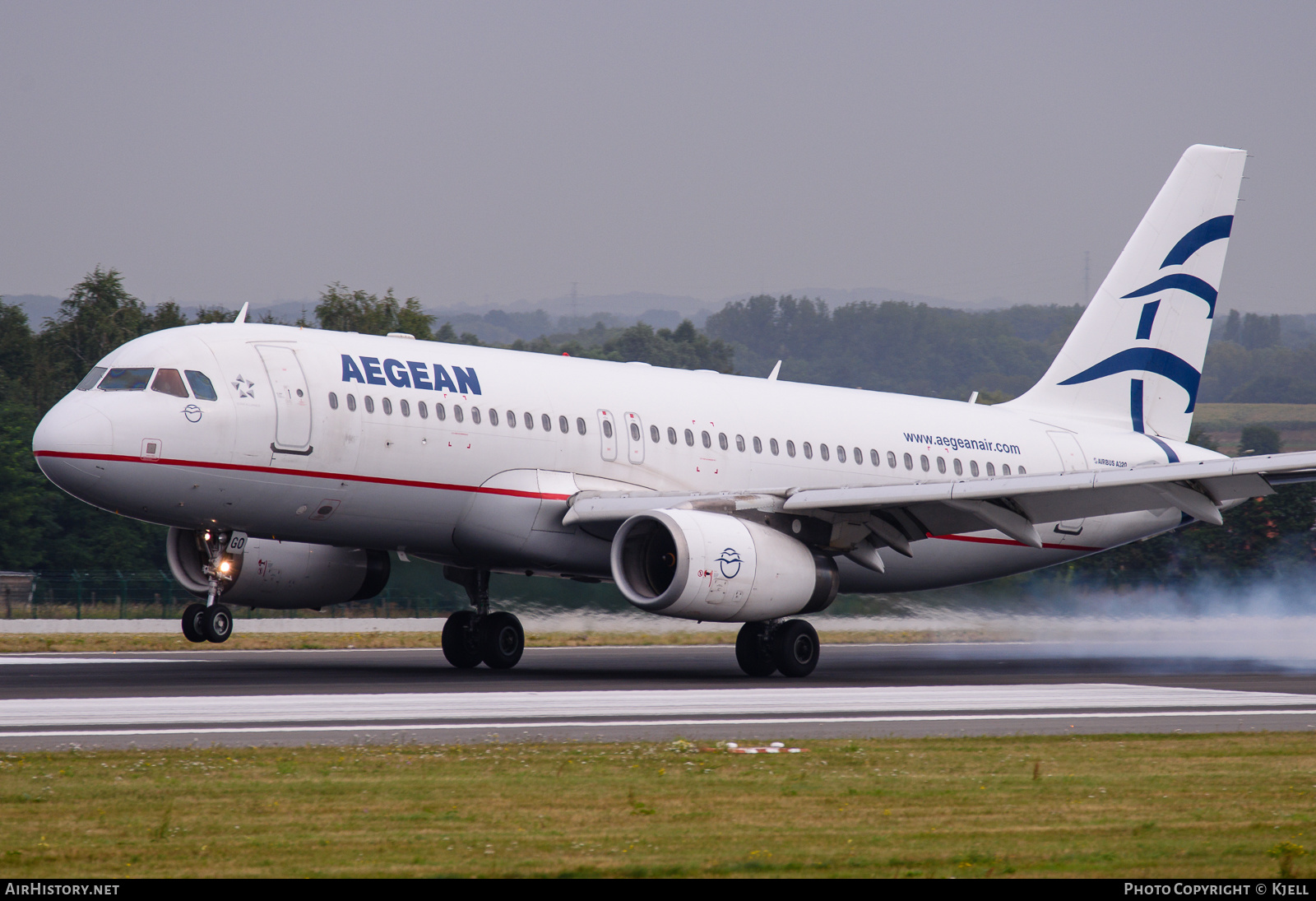 Aircraft Photo of SX-DGO | Airbus A320-232 | Aegean Airlines | AirHistory.net #230345