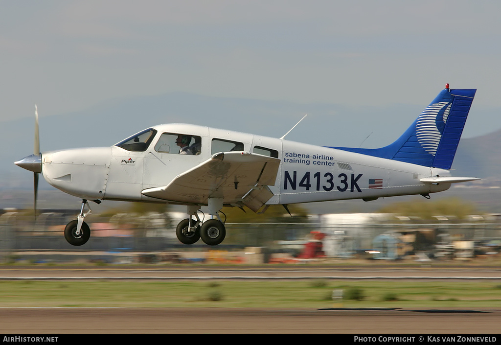 Aircraft Photo of N4133K | Piper PA-28-181 Archer III | Sabena Airline Training Center | AirHistory.net #230369