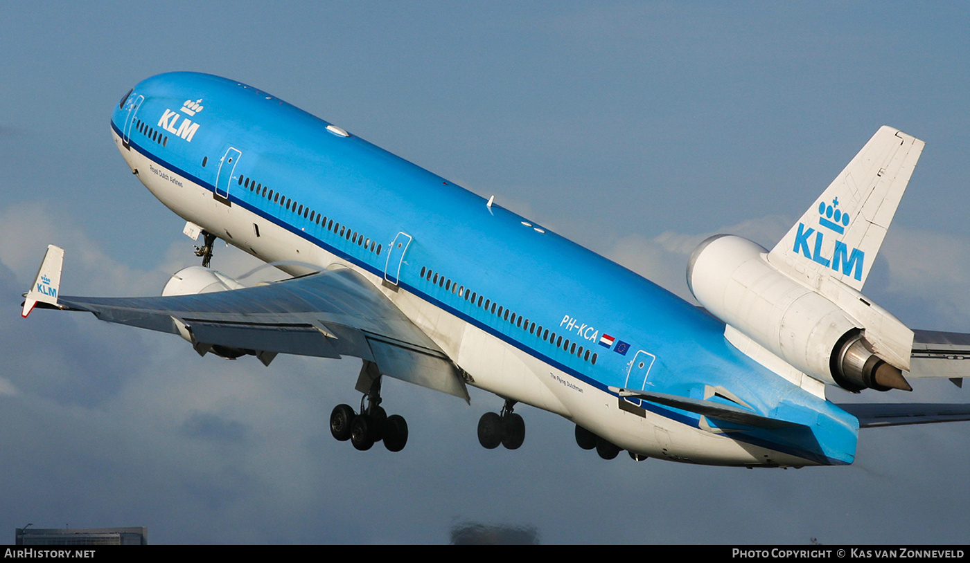Aircraft Photo of PH-KCA | McDonnell Douglas MD-11 | KLM - Royal Dutch Airlines | AirHistory.net #230370