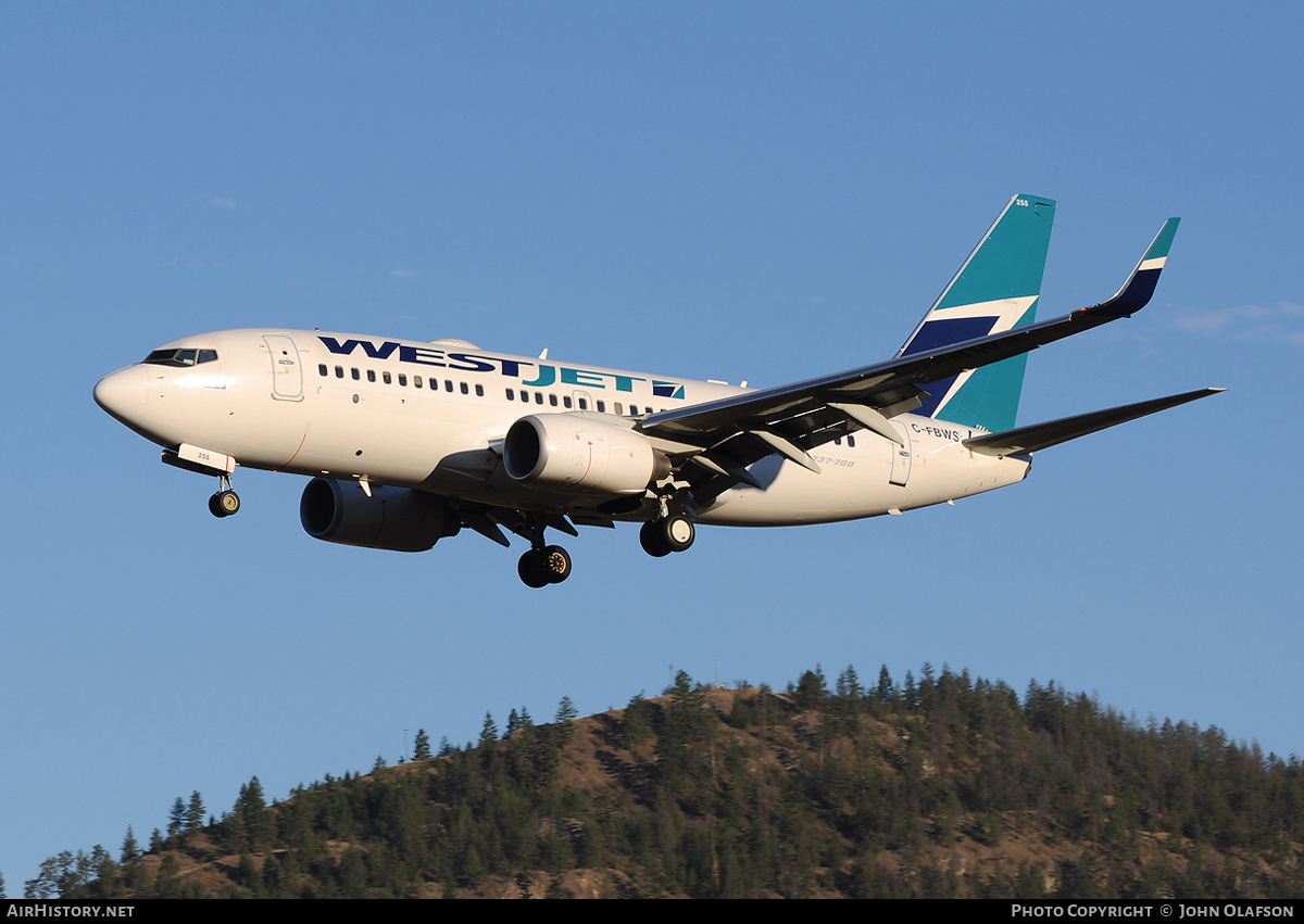 Aircraft Photo of C-FBWS | Boeing 737-7CT | WestJet | AirHistory.net #230401