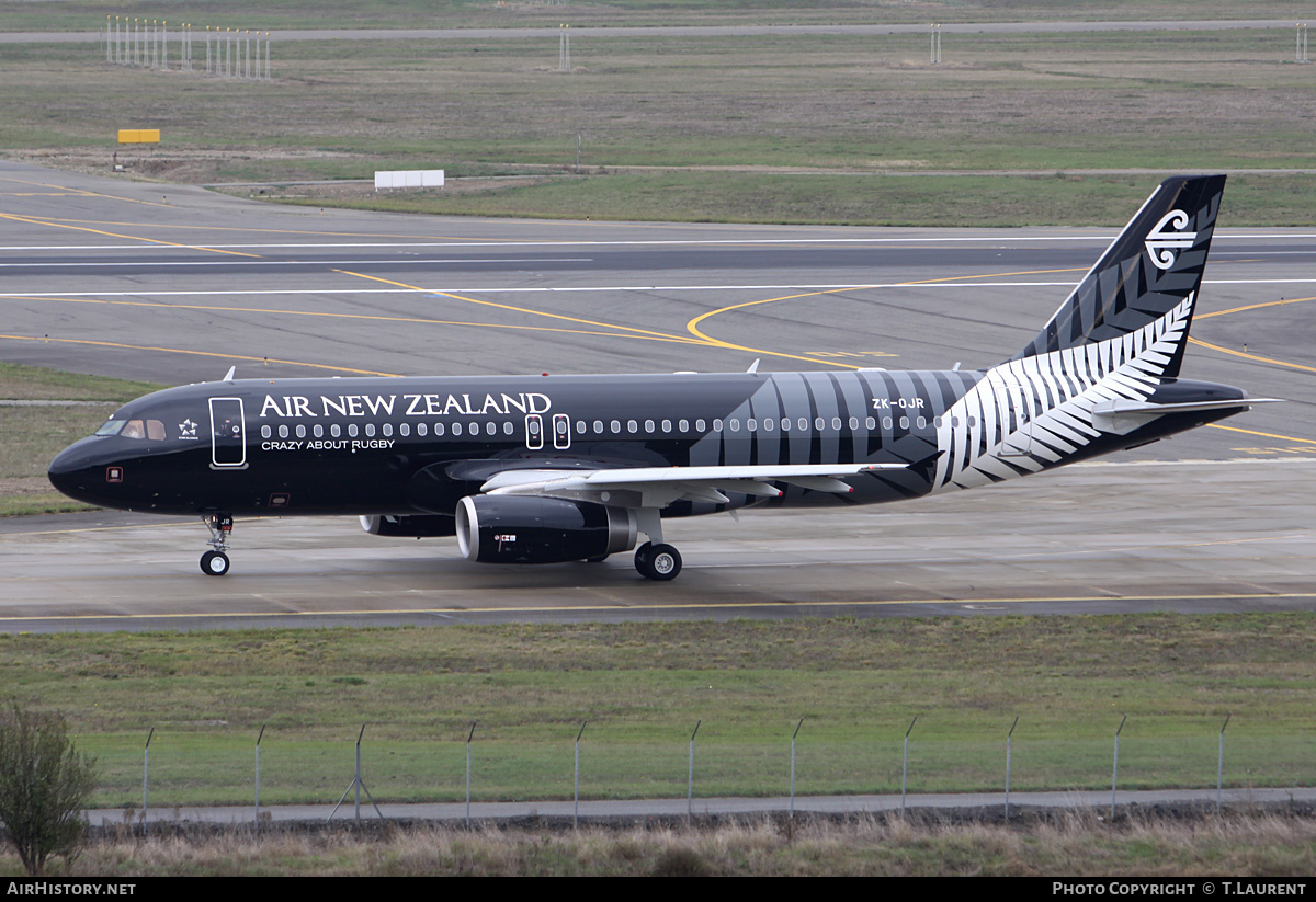 Aircraft Photo of ZK-OJR | Airbus A320-232 | Air New Zealand | AirHistory.net #230405