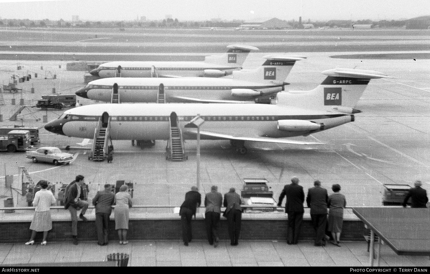 Aircraft Photo of G-ARPC | De Havilland D.H. 121 Trident 1C | BEA - British European Airways | AirHistory.net #230422