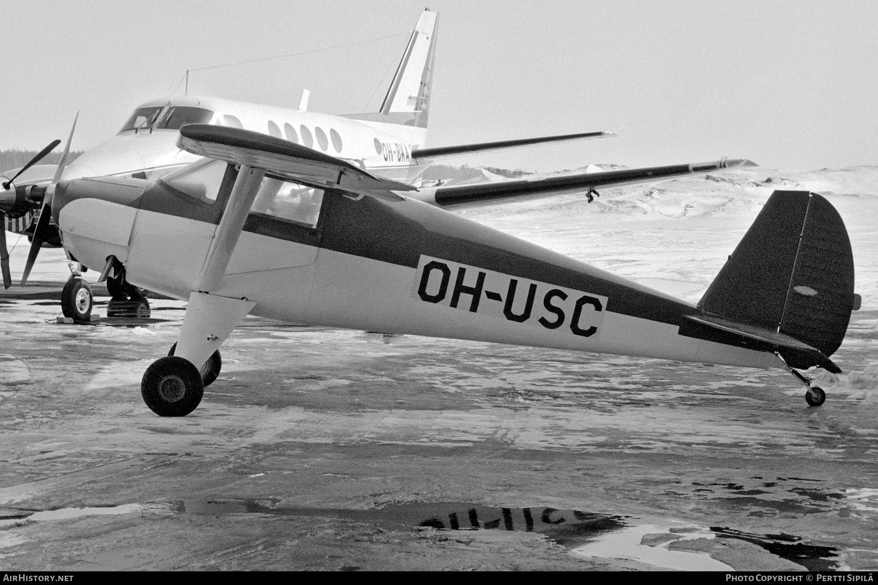 Aircraft Photo of OH-USC | Luscombe 8A Silvaire | AirHistory.net #230423