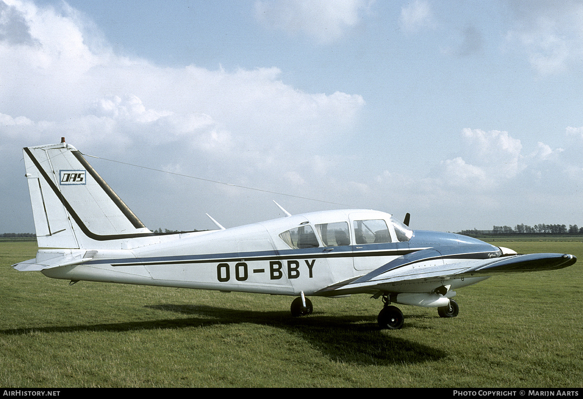 Aircraft Photo of OO-BBY | Piper PA-23-250 Aztec E | DAS - Devleminck Air Service | AirHistory.net #230425