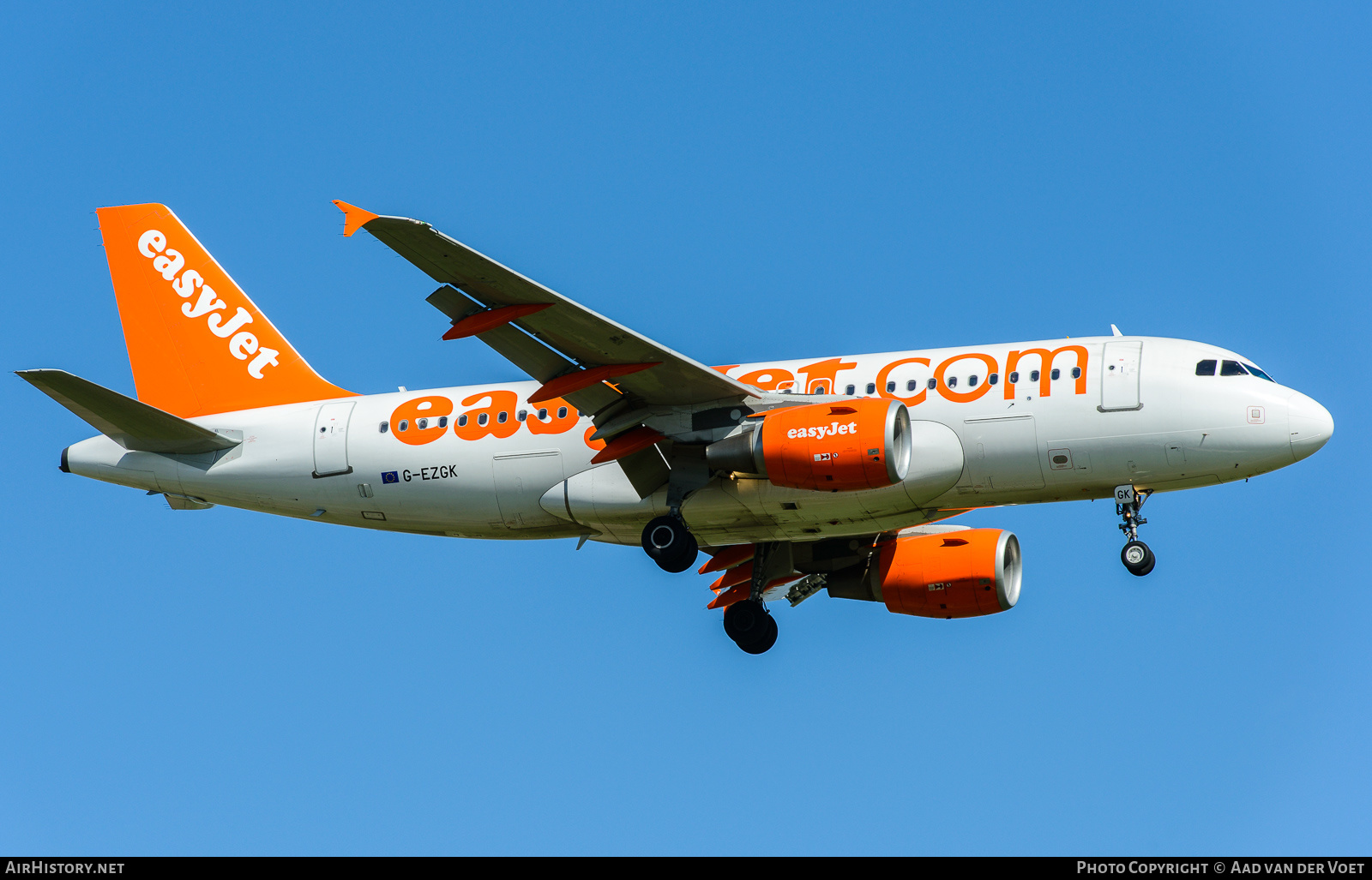 Aircraft Photo of G-EZGK | Airbus A319-111 | EasyJet | AirHistory.net #230427