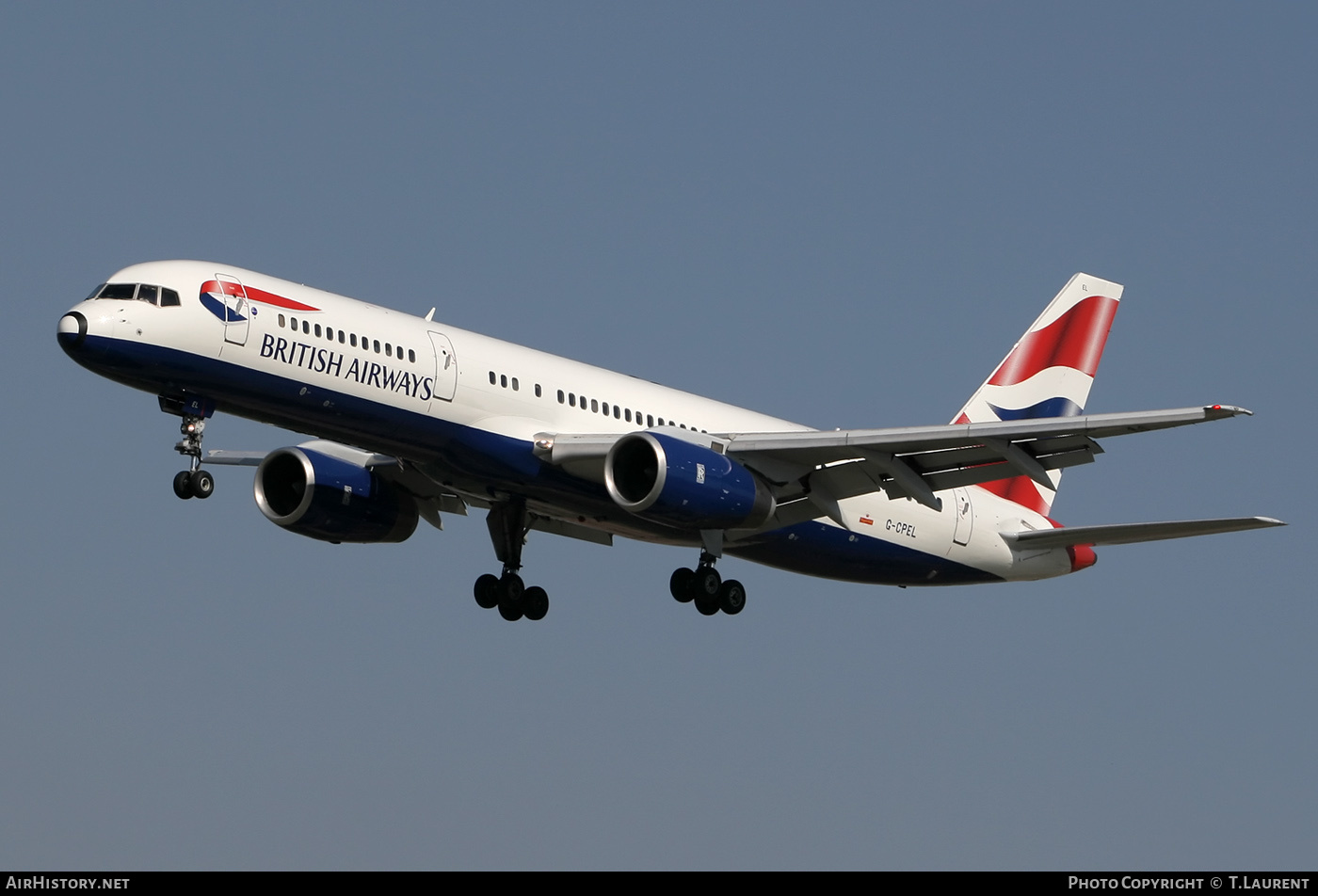 Aircraft Photo of G-CPEL | Boeing 757-236 | British Airways | AirHistory.net #230428
