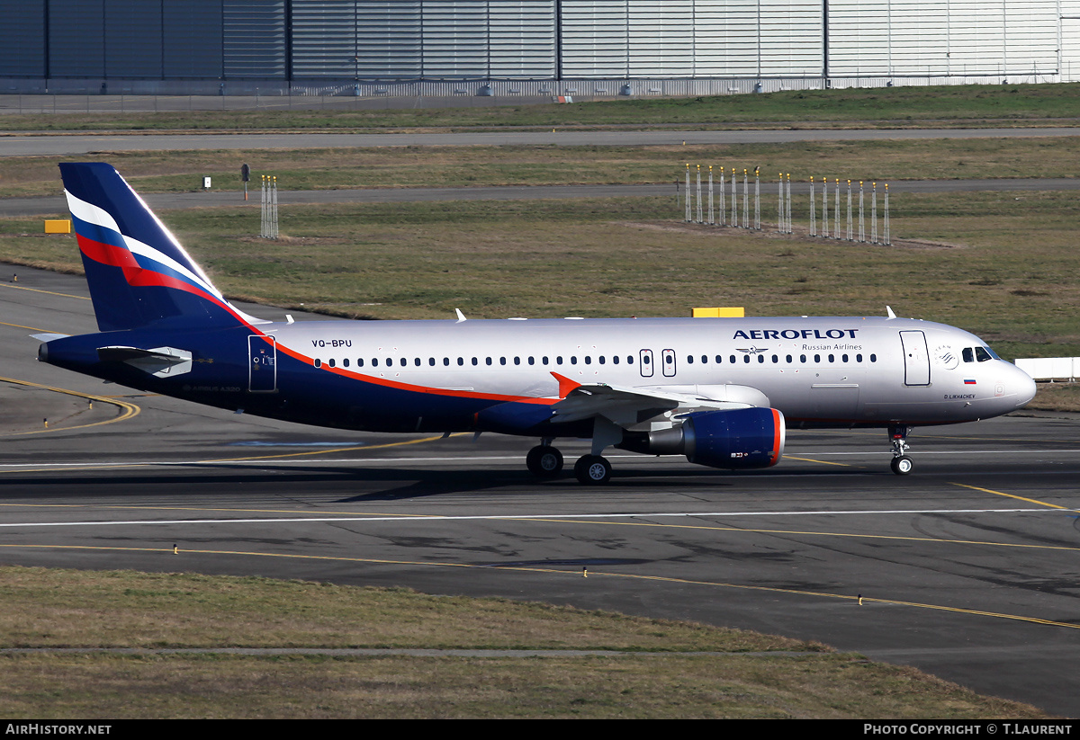 Aircraft Photo of VQ-BPU | Airbus A320-214 | Aeroflot - Russian Airlines | AirHistory.net #230429