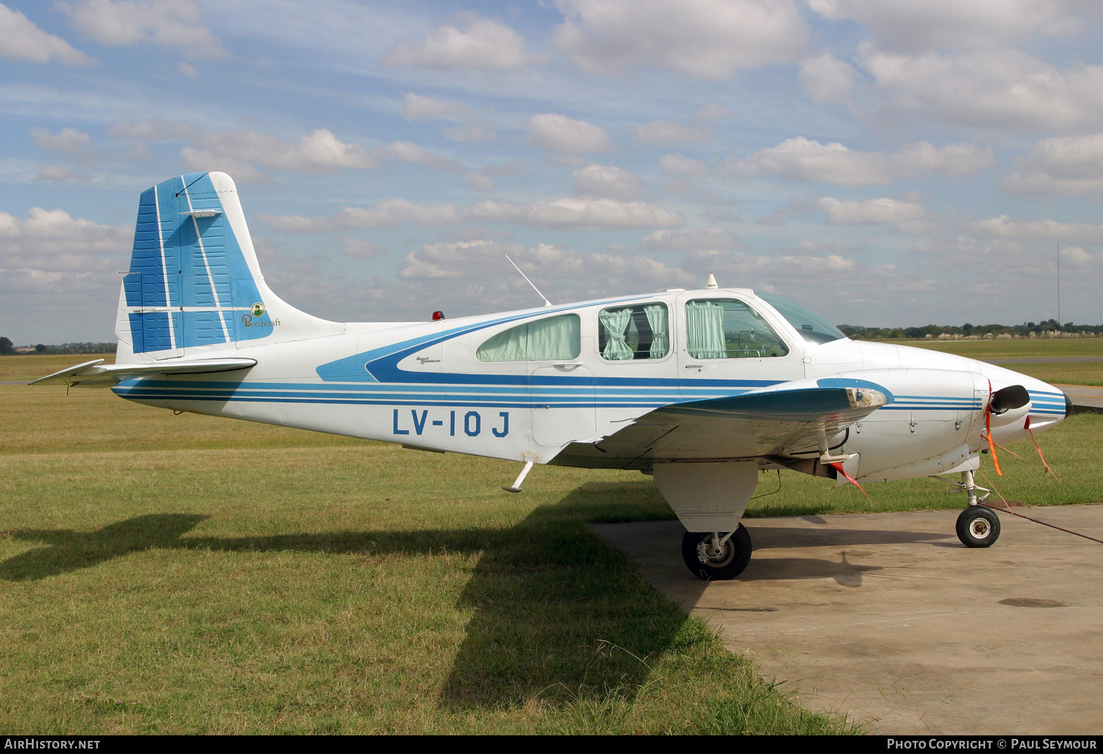 Aircraft Photo of LV-IOJ | Beech D95A Travel Air | AirHistory.net #230463