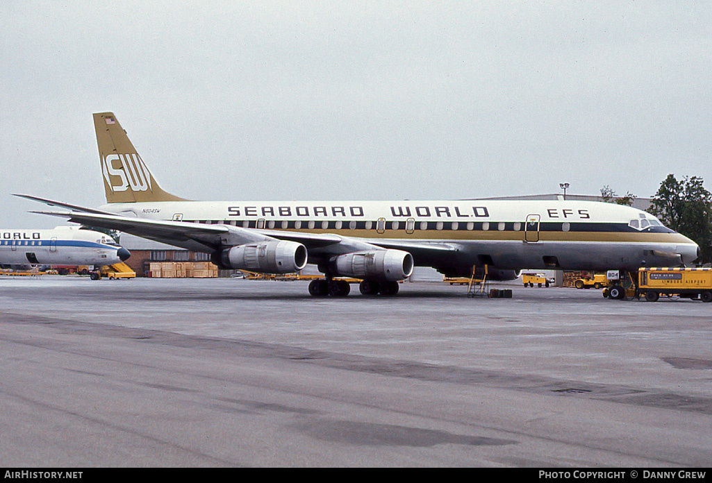 Aircraft Photo of N804SW | Douglas DC-8-55(F) | Seaboard World Airlines | AirHistory.net #230464